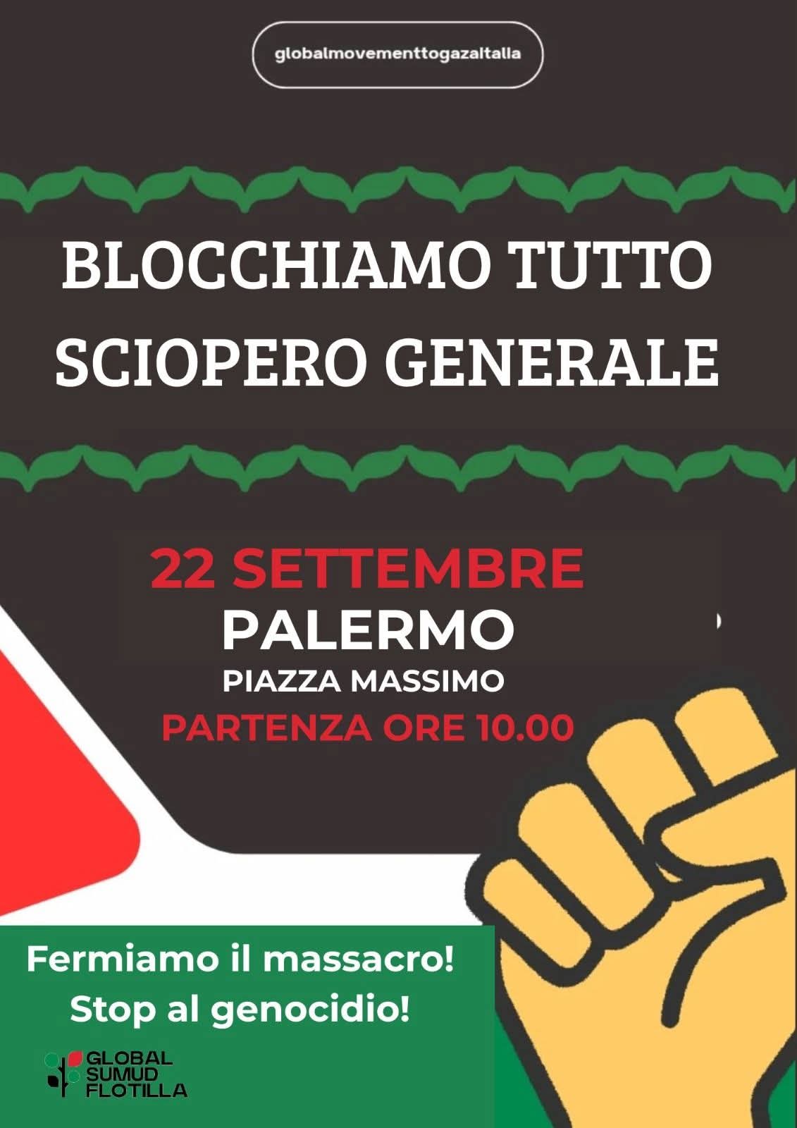 Adesione allo sciopero generale