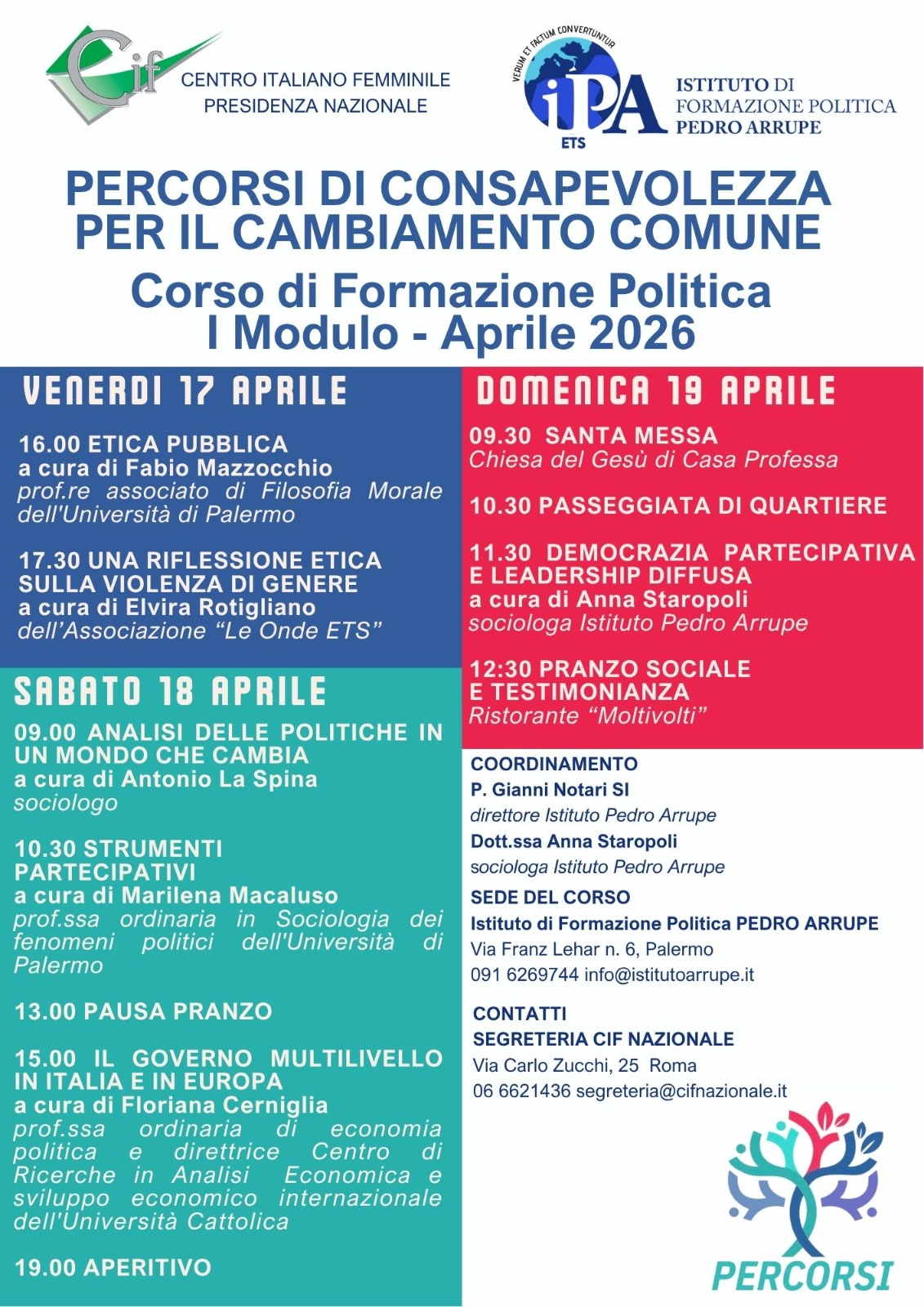 Percorsi di consapevolezza per il cambiamento comune